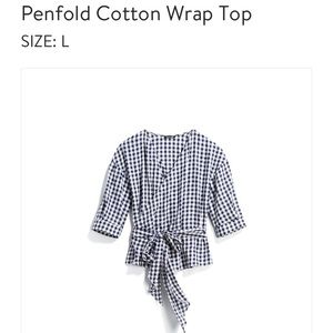 Pink Clover wrap top